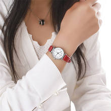Модные женские повседневные кварцевые часы vansvar 2021 с кожаным ремешком, аналоговые наручные часы, наручные часы, подарок, Прямая поставка 2024 - купить недорого