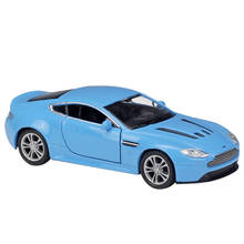 Aston Martin V12 Vantage WELLY Cars 1/36, aleación de Metal fundido a presión, modelos de coches de juguete 2024 - compra barato