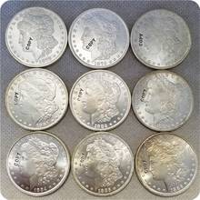 UNC EE. UU. (1878-1904) O Morgan dólar UNC moneda copia monedas conmemorativas-réplica monedas medalla monedas coleccionables 2024 - compra barato