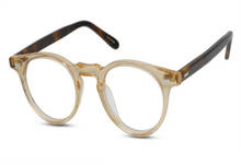 Óculos redondo retrô de acetato, masculino, progressivo, lente multifocal, óculos de leitura ótico, ver dentro de perto, vintage, óculos de leitura feminino 2024 - compre barato
