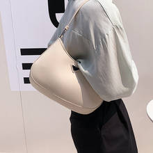 Простая маленькая сумка через плечо из искусственной кожи для женщин 2021 летние сумки женские модные брендовые дорожные сумки 2024 - купить недорого
