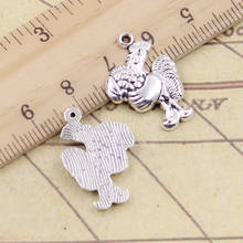 10pcs Charms Cock Rooster 23x15mm Tibetan Silver Color Pendants Antique Jewelry Making DIY Handmade Craft 2024 - buy cheap