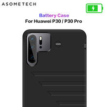 Чехлы для зарядки аккумуляторов Huawei P30, 6800 мАч, чехол для смартфона с внешним аккумулятором для Huawei P30 Pro 2024 - купить недорого