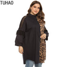 TUHAO-Vestido camisero de talla grande para mujer, ropa informal Vintage, holgada, de cintura grande, para madre y Mamá, 5XL, 4XL, 3XL 2024 - compra barato