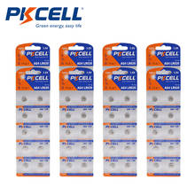 80 шт. PKCELL AG4 щелочная батарея 377A 377 LR626 SR626SW SR66 LR66 1,5 V кнопочные батареи для монет для калькуляторов часов 2024 - купить недорого