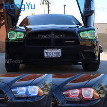 Car Auto Halo Rings Cotton Lights LED Angel Eyes RGB Car Styling For Dodge Charger SXT Plus 2011-2014 Angel Eyes Halo Ring kit 2024 - buy cheap