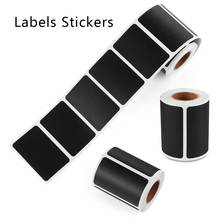 120PCS/Roll Waterproof Blackboard Labels Spice Jam Jar Bottle Tags Stickers Oily Marker Pen Chalkboard Home Suppliy Accessory 2024 - buy cheap
