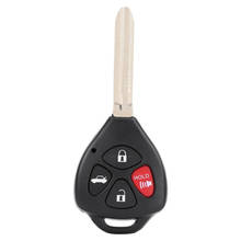 Remote 4 Buttons Car Key Cover Case Uncut Blade Key Shell Case For Toyota Corolla Camry Matrix RAV4 Car-Styling 2024 - buy cheap