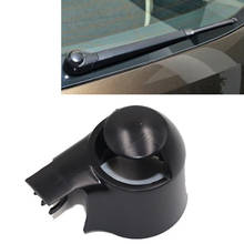 Black Car Rear Windscreen Wiper Arm Cover Cap For VW MK5 Golf Passat Caddy Tiguan Touran 2024 - buy cheap