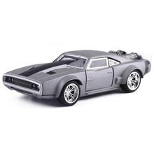 1:32 Metal Alloy Charger Subaru Plymouth Fast 8 Car Model Pull Back Die-casting Model Toy Adult Child Gift Family Decoration 2024 - buy cheap