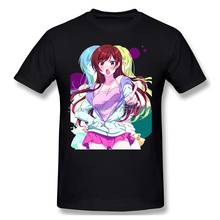 Rent A Girlfriend Kazuya Ruka Anime Men 100% Cotton TShirt Graphic Plus Size Tops Chizuru Mizuhara Oversized Shirt 2020 2024 - buy cheap