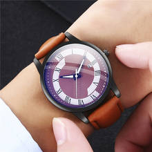 2021 New Hot Selling Watch Men Fashion Style Quartz Watches for Male Leather Straps Popular Unique Designer Mens Quartz-watch 2024 - buy cheap