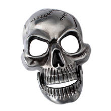 Vintage Skeleton Skull Head Belt Buckle Western Cowboy Mens Accessories 10.5 x 8.0cm 2024 - buy cheap