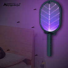 Multifunction elétrica do inseto da raquete de mata-insetos zapper usb 450mah recarregável mosquito matador matar mosca bug zapper assassino armadilha 2024 - compre barato