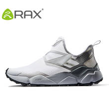 Tênis esportivo masculino rax, calçados de corrida para homens, malha respirável para caminhada, treino de academia 2024 - compre barato