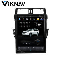 Reproductor multimedia de DVD para coche Toyota Land Cruiser Prado LC150, pantalla vertical de 17 pulgadas, 150, 2014, 2015, 2016, 2017, 2018, 2019 2024 - compra barato