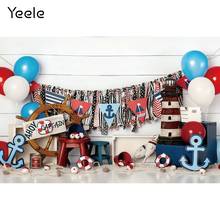 Yeele-sesión fotográfica para fiesta de cumpleaños de bebé, Fondo de fotografía para recién nacido, Barco Pirata, decoración para estudio fotográfico 2024 - compra barato