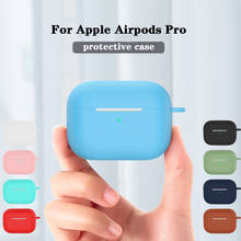 Силиконовый чехол для Airpods Pro, чехол для беспроводного телефона Apple AirPods 3, чехол для Bluetooth гарнитуры 2019 2024 - купить недорого