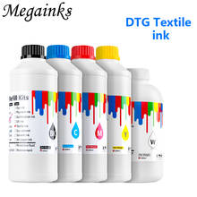 Tinta textil Digital para impresora Epson, Color blanco, 100% ML, BK C M Y, F2000, F2100, F2130, F2140, F2150, F2160, 1000 2024 - compra barato