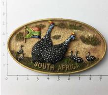 O sul africano faisão família geladeira ímã lembranças de viagem decoração para casa 2024 - compre barato