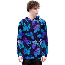 Butterfly Print 3d Hoodies Pullover Fashion Hip Hop Sport Men Women Hoodie Hoody Tops Long Sleeve Harajuku 3D Hooded Sweatshirts 2024 - buy cheap