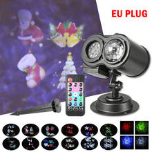 2-in-1 Window Display Laser DJ Stage Lamp Christmas Spotlights Projector 12 Patterns Projector Lamp Halloween Party Lights 2024 - buy cheap