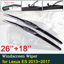 Car Wiper Blades for Lexus ES ES250 ES300h ES350 2013~2017 2015 2016 XV60 250 300h 350 Front Windshield Wipers Car Accessories 2024 - buy cheap