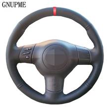 Blcak capa de volante de carro em couro pu, capa de volante para toyota calprato 2002 2005-2007 2003 corolla 2006-2007 rav4 (eua) 2010-2019 scion tc 2024 - compre barato