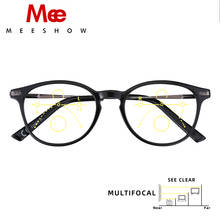 Meeshow óculos de leitura multifocal feminino, óculos de leitura elegante estilo retrô europa + 1.0 + 1.5 + 2.0 + 2.5 1932 2024 - compre barato