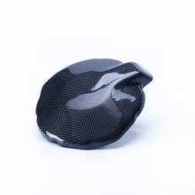 Capa de proteção de fibra de carbono para alternador de motocicleta, capa de proteção para kawasaki zx6r 2007 2008 2009 2010 2024 - compre barato