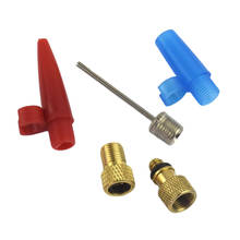 Bike Pump Valve Adapter Presta Schrader Woods Converter Connector Nozzles 2024 - buy cheap