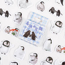 46pcs Cute Penguin Stickers Set Cartoon Post Note Sticker Home DIY Art Decoration Diary Journal Gift Seal Adhesive A6192 2024 - buy cheap