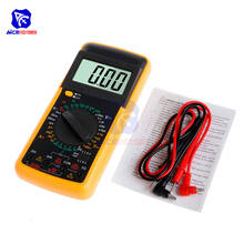 diymore DT9205A Digital LCD Multimeter AC/DC Ammeter Voltmeter Ohmmeter Resistance Detector Capacitance Tester with Test Lead 2024 - buy cheap