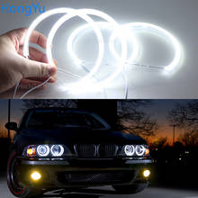 For BMW 5 series E39 OEM 2001 2002 2003 Super Bright white color 3528 SMD led Angel Eyes kit daytime running light DRL 2024 - buy cheap