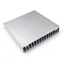 2pcs 100x100x13mm Aluminum Alloy Board Radiator Heatsink Cooling Plate 10cm for COB Lamp LED Lights Heat Dissipation Radiating 2024 - buy cheap