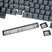 Dolch Black Gray Mixed Thick PBT 108 Keycaps OEM Cherry Profile ANSI Layout Bi-Color Injection Over Molding Keycap 4XFB 2024 - buy cheap