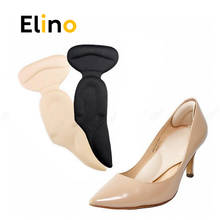 Palmilhas de esponja para o calcanhar, suporte do arco para mulheres, palmilhas de salto alto, alívio da dor, almofada autoadesiva, inserções de sapatos 2024 - compre barato