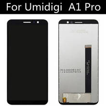 ЖК-дисплей 5,5 дюйма для Umidigi A1 Pro, сенсорный экран, Сменные аксессуары для телефона 2024 - купить недорого