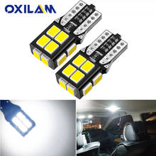 OXILAM 2x T10 W5W LED Canbus 168 194 Car Interior Bulb Map Light For Peugeot 307 206 308 407 207 4008 Mazda 3 6 CX-5 323 5 2 CX5 2024 - buy cheap