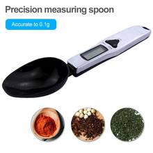 Cuchara medidora Digital de cocina, báscula electrónica de laboratorio con pantalla LCD, suministros para hornear, 500g/0,1g 2024 - compra barato