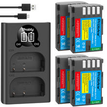 2300mAh DMW-BLF19 DMW BLF19 BLF19E DMW-BLF19e DMW-BLF19PP Battery+ LED Dual USB Charger for Panasonic Lumix GH3 GH4 GH5 G9 2024 - buy cheap