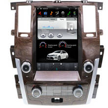 Puro android tesla estilo carro sem dvd player gps navegação para nissan patrol 2010 + estéreo rádio gravador de fita multimídia unidade central 2024 - compre barato