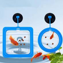 Small Convenient Round Square Fish Feeding Aquarium Floating Food Water Plant Suction Cup Buoyancy Circle Feeding Supplies 2024 - buy cheap