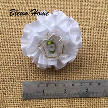 2pcs/lot Russian children's schoolgirl gift present for girls Cartoon white Bow Cute Handmade Princess flower Headbands Kids 2024 - buy cheap