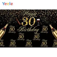 30th 40th 50th 60th 70th 80th Party Birthday Decor Poster Photo Backdrops Customized Photographic Backgrounds For Photo Studio 2024 - buy cheap