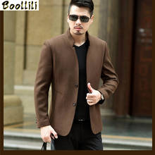 Chaquetas y abrigos Boollili de moda para Hombre, Chaquetas para Hombre 2020, chaqueta negra, ropa de abrigo Casual para Hombre, chaqueta de otoño Hombre Casual 2024 - compra barato