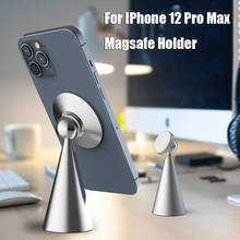 Macsafe-suporte magnético de 360 graus para celular, em metal, para iphone 12 pro max e mini, suporte para mesa 2024 - compre barato
