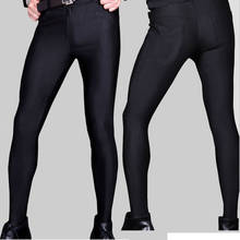 Sexy Man Plus Size Pencil Pants Erotic Bike Panty-hose Slim Fit Soft Superior Street pantynose Gay Club Skinny Tights Streetwear 2024 - buy cheap