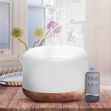 Aromatherapy Diffuser Air Humidifier Essential Oil 500ML Ultrasonic Cool Mist Maker Fogger LED Lamp Aroma Electric For Home 2024 - buy cheap