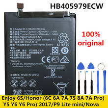 Bateria 100% original de alta qualidade para huawei honor 6a pro embutida, baterias de substituição para telefone celular 2024 - compre barato